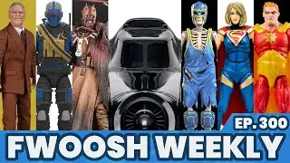 Weekly! Ep300: G.I.Joe Marvel Legends Star Wars DC Multiverse H.A.C.K.S. Dick Tracy Figure News!