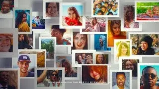 After Effects Template: Multi Frames Photo Logo Opener