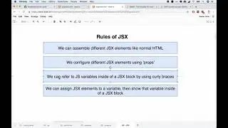 4  Rules of JSX