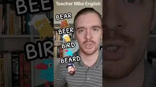 How to Pronounce BEAR, BEER, BIRD, and BEARD 