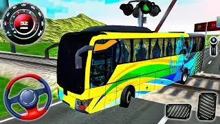 Coach Bus Realistic Driving - Euro Coach Bus Simulator 3D - Android GamePlay