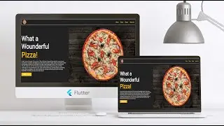 Flutter UI Design | Flutter Website UI Design for beginners