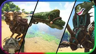 Ark: Survival Evolved | Arkaeology Event, Brachiosaurus, Stygimoloch, Styracosaurus, Tek Rex!