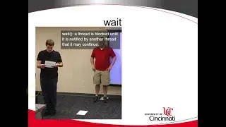 wait() and notify() thread code demonstration in Java