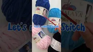 Let’s make a Stitch 🙌 Crochet toy. Amigurumi pattern. Іграшка Стіч гачком. Вʼязаний Стіч.