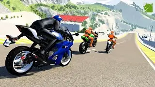 Mega Bike 3D Crash Simulator - Android Gameplay