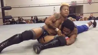 Part 1 of The Human Tornado vs. 'The One' Lio Rush at Brii Combination Wrestling