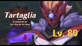 LvL 80 Childe Boss Fight (Harbinger Tartaglia) | Genshin Impact |