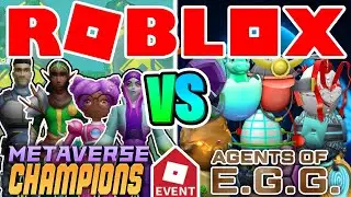 Roblox Metaverse Champions Event VS Roblox Egg Hunt 2020