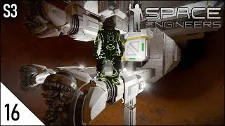 Space Engineers Lets Play (S3 | E16) - This Train Builds its Own Track!