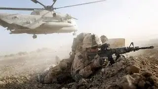 Marines Take Down Enemy Combatants in Urban Environment