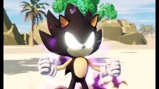 Dark Sonic in Sonic Beyond Ultimate (Sonic Roblox Fangame)