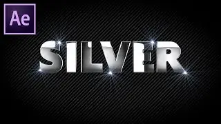 Silver Shiny Logo Animation in After Effects - After Effects Tutorial | No Plugin Required