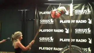 Panty Pinata Contestant #3 on The Playboy Morning Show