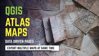 ATLAS Map In QGIS || Data Driven Pages In QGIS || Export Multiple Maps At A Same Time || #TheGISHub