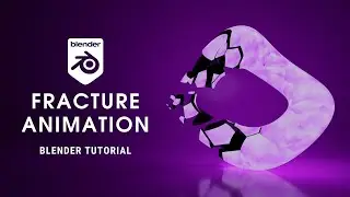 Fracture Animation in Blender 3.3 | Geometry Nodes | Blender Tutorial