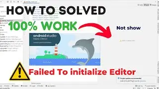 Android Studio Failed to Initialize Editor - Tips For Fixing It xml preview not showin Android Stdio