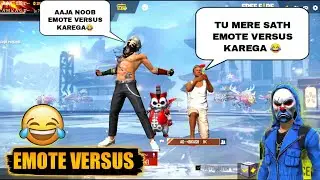 Emote Versus With Blue Criminal And Noob Adam 😱 Funny Moments 😂 