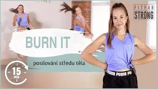 Burn It | FITFAB Diář 2023 (posilování středu těla)