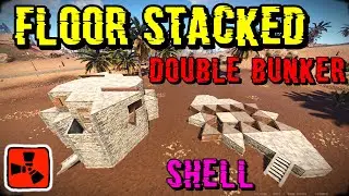 RUST Double Floor Stacking Bunker Base Design 2020 ( Double Bunker Base )