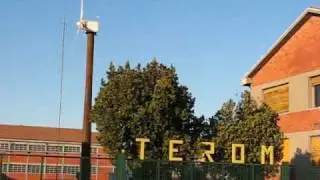 Prototipo dimostrativo in scala ridotta di aerogeneratore TEROM Wind Energy per bassi venti (ATBV10)