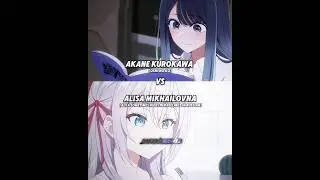 Akane Kurokawa vs Alisa Mikhailovna #anime #animedit #shorts #edit #viral