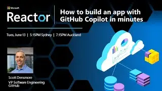 How to build an app with GitHub Copilot in minutes