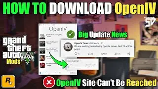 GTA V - HOW TO DOWNLOAD OpenIV | WEBSITE SERVERS RESTORING NEWS | SHIVAXD [ 2K23 ]