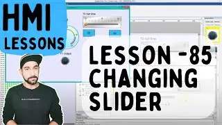 Lesson 85- HMI Lessons- Changing slider limits