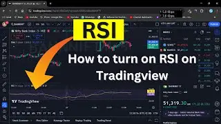 How to turn on RSI on Tradingview | rsi indicator kaise lagaye