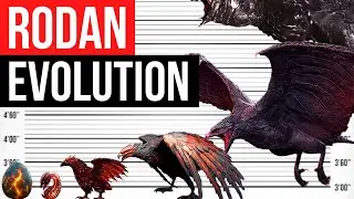 Evolution Of Titanus Rodan | Life Cycle