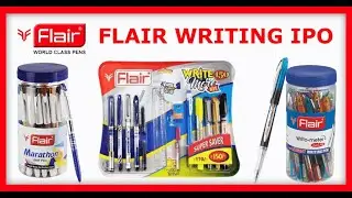 Flair Writing Industries Limited IPO GMP Today, IPO Review in Hindi, 