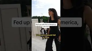 Fed up with life in America, she left