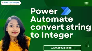 How to convert the strings to integer on Power Automate