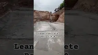 Lean concreting 1:4:8 #construction #civilengeenring #concretetechnology #concreting