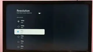 How to Change Screen Resolution HD, FULL HD, 4K in SONY TV | Google TV Android TV | Smart TV