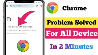 How To Fix This site can't be reached Error on Android Mobile (2024) | Fix Google Chrome error