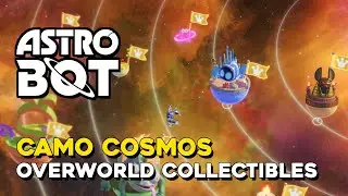 Astro Bot Camo Cosmos All Hidden Overworld Collectible Locations (All Bots & Puzzle Pieces)