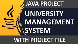 3/14 - University Management System | Java Project | Creating Login Class