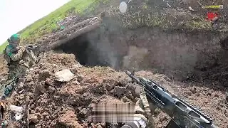 На...н**уй!Зачистка окопов после артиллерии.Война в Украине от первого лица.