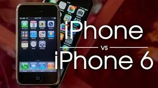 Обзор iPhone 2G и сравнение с iPhone 6 • iPhones.ru