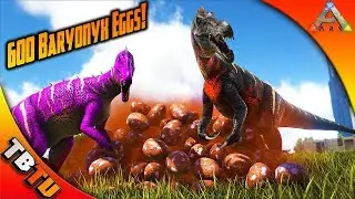 BARYONYX BREEDING AND MUTATIONS! BARYONYX COLOR MUTATIONS! Ark Survival Breeding Evolved