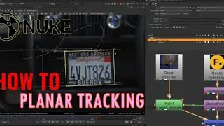 Nuke Tutorial - Planer Tracker In Nuke || How To Track Using Nuke