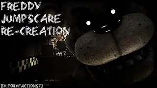 [FNaF SFM] Freddy Jumpscare Re-Creation