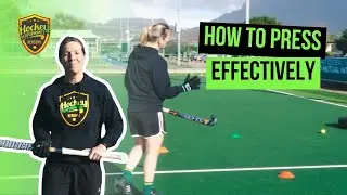 How To Press Effectively as a Striker in Field Hockey