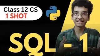 SQL🔥One shot Class 12 Computer Science | FREE NOTES🔥