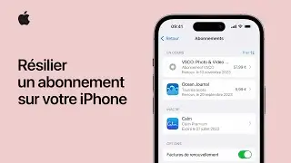 Résilier un abonnement sur votre iPhone | Assistance Apple