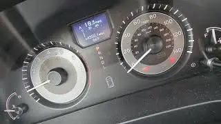 2015 Honda Odyssey noise on the dashboard near the speedometer. do you know what it is?