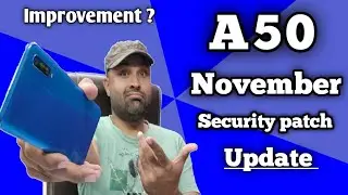 Samsung A50 November security Update 2020