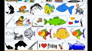 Google Drawing tutorial - D1 - Fishing Flyer